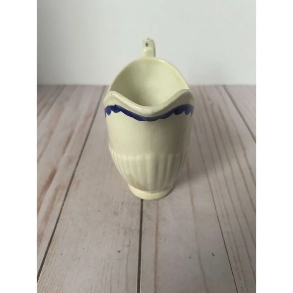 Ridgways Hand Painted Avignon Bedford Ware‎ Flower Ivory Creamer Made in England